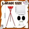 thumbnail image 3 of BallsFHK Halloween Decorations 32'' Light-Up Ghost Candy Bowl Stand Large Ghost Decor Cute Trick or Treat Candy Holder, 3 of 5