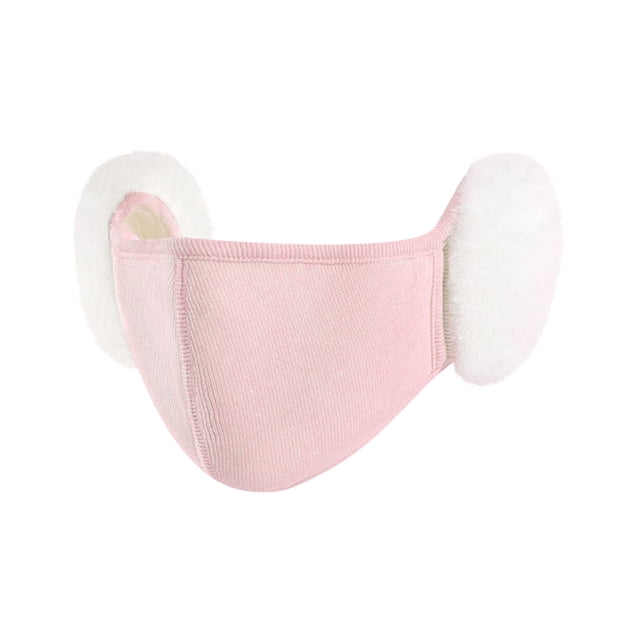 Xihbxyly Mascarilla de Invierno, 2 En 1, Cálida y con Orejeras, Resistente Al Viento y Al Frío, Diseño Cómodo y Transpirable, Ajuste Ergonómico, Ideal para Actividades Al Aire Libre, Tamaño Ajustable