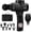 Black, variant on LifePro Sonic Pro Massage Gun – Deep Tissue Handheld Massager Gun for Back, Legs & Arms with 10 Speeds, 9 Heads – Portable Electric Muscle Gun for Athletes - Black