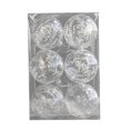 thumbnail image 1 of Diameter 6CM Transparent Christmas Ball Boxed Blue Transparent White Transparent Painted Acrylic Christmas Tree Decorations A Box Of 6, 1 of 6