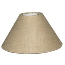 Royal Designs 18" Coolie Empire Hardback Lamp Shade Burlap
