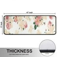 thumbnail image 5 of Kitchen Rugs Sets Of 2,Pioneer Flower Floral Print Pattern Anti Fatigue Kitchen Mat Rugs Non Slip Washable,Decorative Kitchen Floor Mats for Kitchen,Sink,Laundry,17"x47"+17"x47", 5 of 5