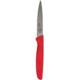 thumbnail image 4 of Meat Red Kitchen Knife - 4\u201d Steak and Vegetable Knife - Razor Sharp Pointed Tip, Straight Edge - Color Coded Kitchen Tools by The Kosher Cook, 4 of 5