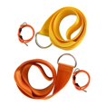 thumbnail image 1 of koolsoo 2 Pieces Tennis Belt Swing Exercise Equipment Equipment Elastic Rope Accessories Orange and Yellow, 1 of 9