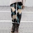 thumbnail image 2 of Pantalones Para Mujer Moda Casual Hollween Impreso Leggings Ajustados Cintura Alta Pantalones Largos Odeerbi ODB132913, 2 of 6