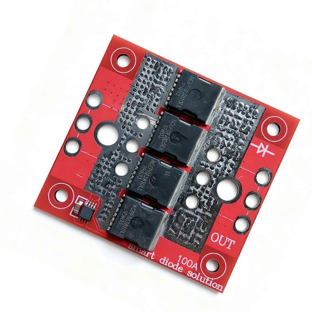 Energy Efficient 100A Diode Block No Ground No Forward Limit Anti Back Flood Charging Module Easy Installation