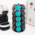 thumbnail image 2 of Lubelski 35 Trous Porte-Capsule de Café Grande Capacité 360 Degrés Tour de Rotation Forme Capsules de Café Tasse de Stockage Rack Tournant Utilisation Quotidienne, 2 of 7