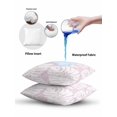 thumbnail image 6 of Outdoor Pillows Waterproof, Pink Monstera Deliciosa Throw Pillows with Inserts Included, Summer Botanical Tropical Indoor Outdoor Decorative Lumbar Pillow for Bed/Couch/Patio 12"x20", 1Pcs, 6 of 8