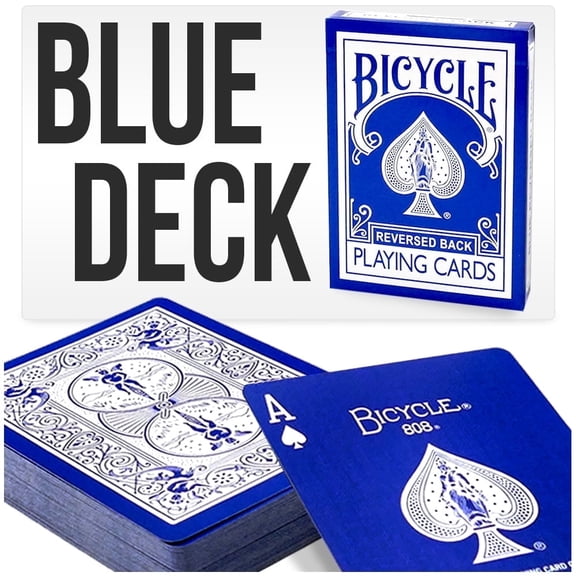 Blue Playing Cards Bicycle Deck by Magic Makers