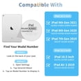 thumbnail image 2 of Funda con teclado FUWANG para iPad 9ª, 8ª generación, 10,2 pulgadas, 2 of 7