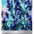 thumbnail image 3 of oneOone Georgette Viscose Fabric Watercolor Flower Panel Print Fabric BTY 42 Inch Wide, 3 of 3