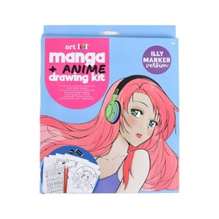 Manga Teen Characters Drawing Kit [With Drawing Pad and Pencil Sharpener  With Pe 9780977692521