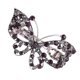thumbnail image 1 of Accesorio para el cabello de horquillas con pinza para el cabello de mujer de aleación de diamantes de imitación de moda (púrpura 613), 1 of 2