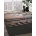 thumbnail image 3 of Ahgly Company Machine Washable Indoor Square Transitional Charcoal Black Area Rugs, 4' Square, 3 of 7