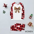 thumbnail image 6 of Penkiiy Matching Christmas Pajamas For Family Xmas Holiday Pjs Elf Plaid Sleepwear Outfit Sets For Women/Men/Couples/Adult S Red, 6 of 6