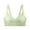 Green#1, variant on Women's Bra with Full Coverage for Daily Comfort,Women's Solid Color Color Blocking Lifting Gathering Folding Sagging Bra Lingerie for Women Daily Bra Green XL
