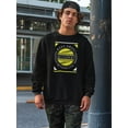 thumbnail image 2 of Make Smart Choices Quote Sweatshirt Men -Image by Shutterstock, Male 3X-Large, 2 of 4