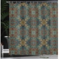 thumbnail image 3 of Ambesonne Abstract Shower Curtain, Ethnical Style Ornaments, 69"Wx84"L, Multicolor, 3 of 4