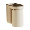 thumbnail image 2 of Soporte de pared para cepillos de dientes ZHCH con función de drenaje autoadhesivo color beige, 2 of 5