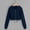 Navy women fall hoodie zip up a1, variant on thefmos Women Fall Winter Hooded Zip Up Crop Top Casual Basic Solid Trendy Pullover Hoodie Sweatshirt for Women Trendy Streetwear Outfits, Gray M