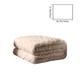 thumbnail image 3 of Manta de camilla de ante, vellón 70x100cm | Manta cálida, suave y acogedora para oficina, sofá, cama | Diseño ligero de rayas, opciones multicolor, perfecto para siestas y descanso, 3 of 6
