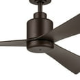 thumbnail image 3 of 310452SNB Kichler Lighting True - 3 Blade Ceiling Fan In Minimalist Style-13.5 Inches Tall and 52 Inches Wide-Satin Natural Bronze Finish, 3 of 7