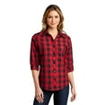 thumbnail image 3 of Port Authority Ladies Everyday Plaid Shirt. LW670, 3 of 7