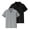Gray_003, variant on 2PC Kid Polo Shirts School Uniform Loose Fit Back To School Short Sleeve Button Up Tshirts Comfy Solid Color Pullover for Boys & Girls Pink 8-9 Years