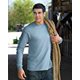 thumbnail image 2 of Camiseta de manga larga para adulto Hanes Beefy-T® STONEWASH GREEN M 5186, 2 of 4