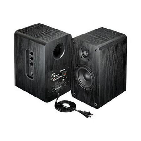 Insignia NS-HBTSS116 - Speakers - bookshelf - wireless - Bluetooth, NFC - black