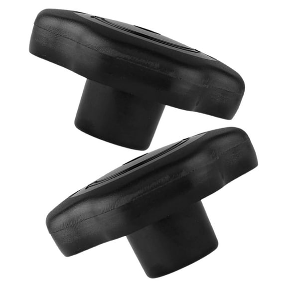 TABLZONE 2Pcs Pan Cooker Grips Black Plastic Pressure Cooker Parts Replacement for Home Use