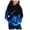 Blue, variant on Toddler Girls' Hoodies Fashion Pullover Hooded Sweatshirt for Kids, Sizes 3-4T