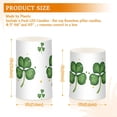 thumbnail image 3 of Clovers Dots St Patricks Day Flickering Flameless Candles LED Tealight Battery Operated with Remote Set of 2 Holiday Decor Ornaments, 3 of 7