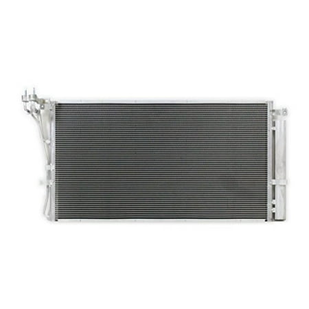 A-C Condenser - Pacific Best Inc For/Fit 4430 13-16 Hyundai Genesis Coupe 3.8L w/Receiver &