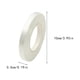 thumbnail image 3 of Cintas con purpurina Wosthever Accesorio de boda decoración de fiesta color blanco, 3 of 6