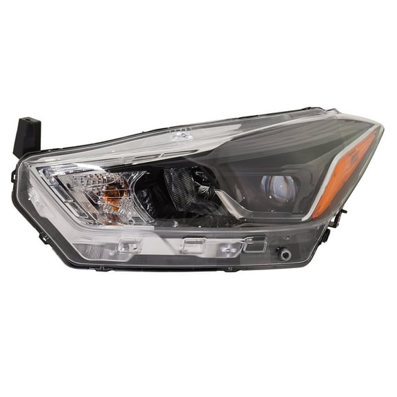 Headlight Compatible with 2018-2020 Nissan Kicks Left Driver Halogen With bulb(s)