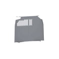 thumbnail image 1 of Holman Bulkhead Divider 406GMF-P Fleet; Full Bulkhead; Perforated Center Panel; Solid; Gray; Steel; Includes Wing Kit, 1 of 2