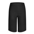 thumbnail image 5 of Fengactive Little Girls Straight Leg Dress Capri Pants High Waisted Office Work Pants Capris for Girls with Pockets, 5 of 9