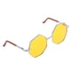 thumbnail image 4 of Trendy Gafas de terre Hexagonales Ornamentos en Miniatura Accesorios de Muñeca Amarillo, 4 of 7