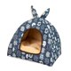 thumbnail image 2 of Nido para gatos, nido para gatos, perrera suave para otoño e invierno, cojín interior, cama para gatos, caniche, gatos, Chihuahua, cachorro Pomerania gato m, 2 of 8