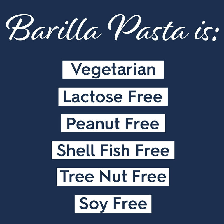 Barilla Blue Box Rigatoni Pasta 1 Lb, Tubes & Shells
