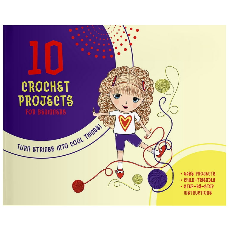 Alabohuke 6Pcs Crochet kit for Beginners, Crochet Kit for Beginners Adults  and Kids, Easy Sunflower Craft Kit, with Detailed Step-by-Step Instructions