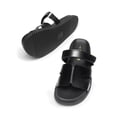 thumbnail image 2 of Dream Pairs Women's Flat Slide Sandals, Comfortable Slip On Platform Sandals For Women Dressy Summer, 2 of 7