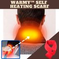 thumbnail image 4 of 3 Speed Adjustment Rechargeable Heating Scarf Smart Women Men Message USB Plug Neckerchief for Outing, 4 of 8