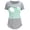 Gray, variant on SEMPAI Women's Nursing Tops for Breastfeeding Summer Casual Nursing Clothes for Women Breast Feeding T Shirts