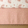 thumbnail image 4 of The Peanutshell Crib Bedding Set for Baby Girls, Boho Rainbow, 3 Pieces, 4 of 6