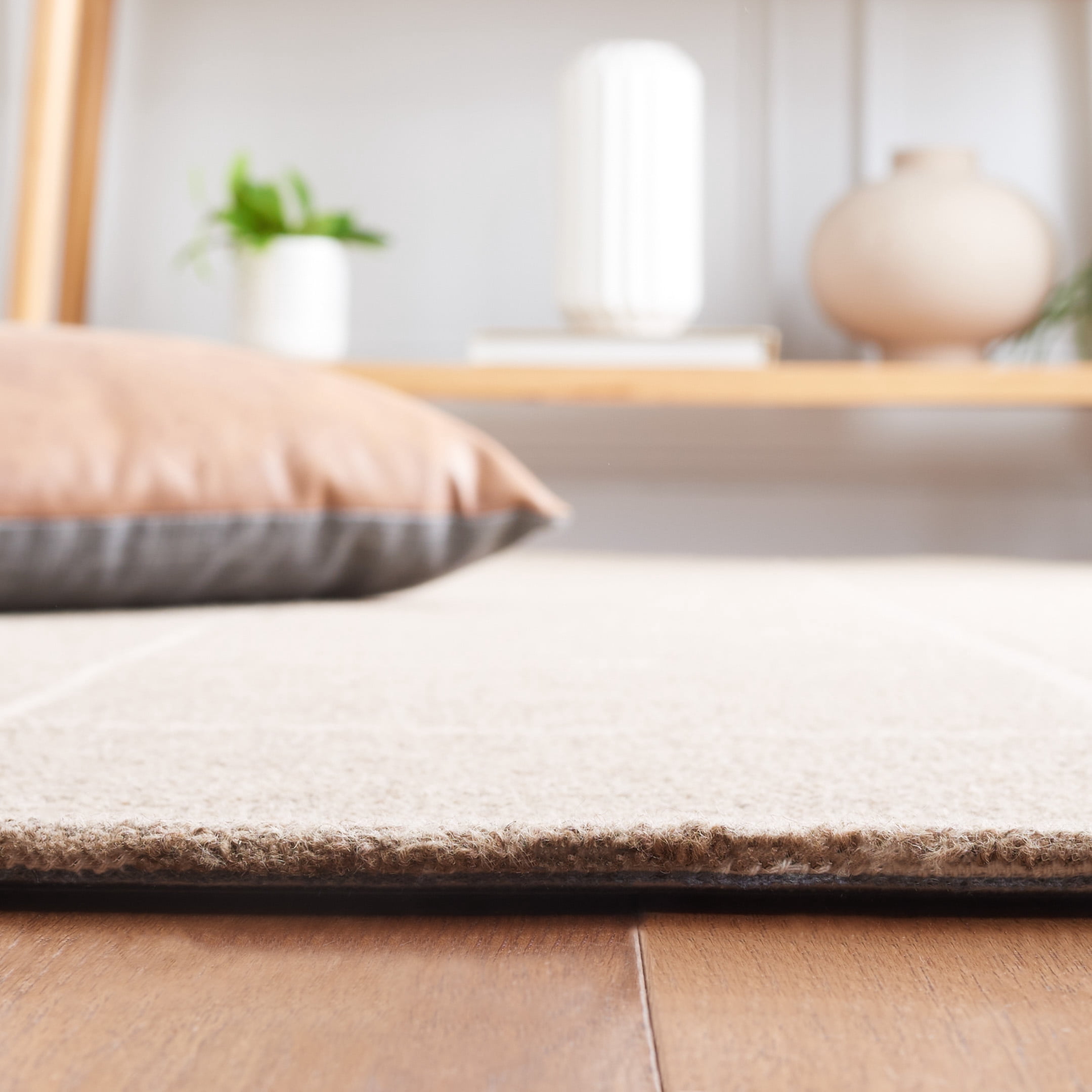 SAFAVIEH Martha Stewart Micro Loop Area Rug, Natural/Beige, 8' x 10'