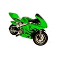 thumbnail image 2 of Motocicleta Infantil Shahoma  PB04 Pocket Bike Deportiva 49cc Verde, 2 of 4