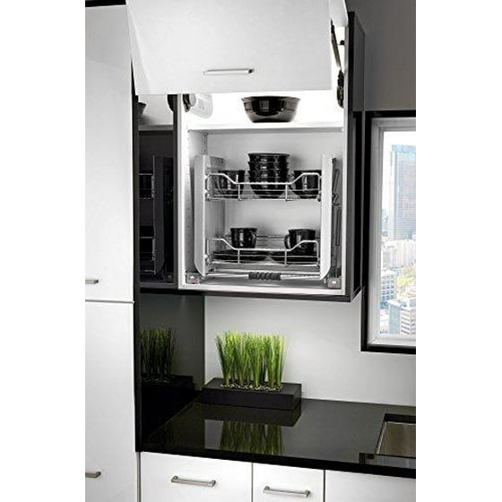Rev A Shelf 5pd 24crn Small Wall Cabinet Pull Down Shelving System
