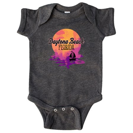

Inktastic Daytona Beach Florida Sunset Gift Baby Girl Bodysuit